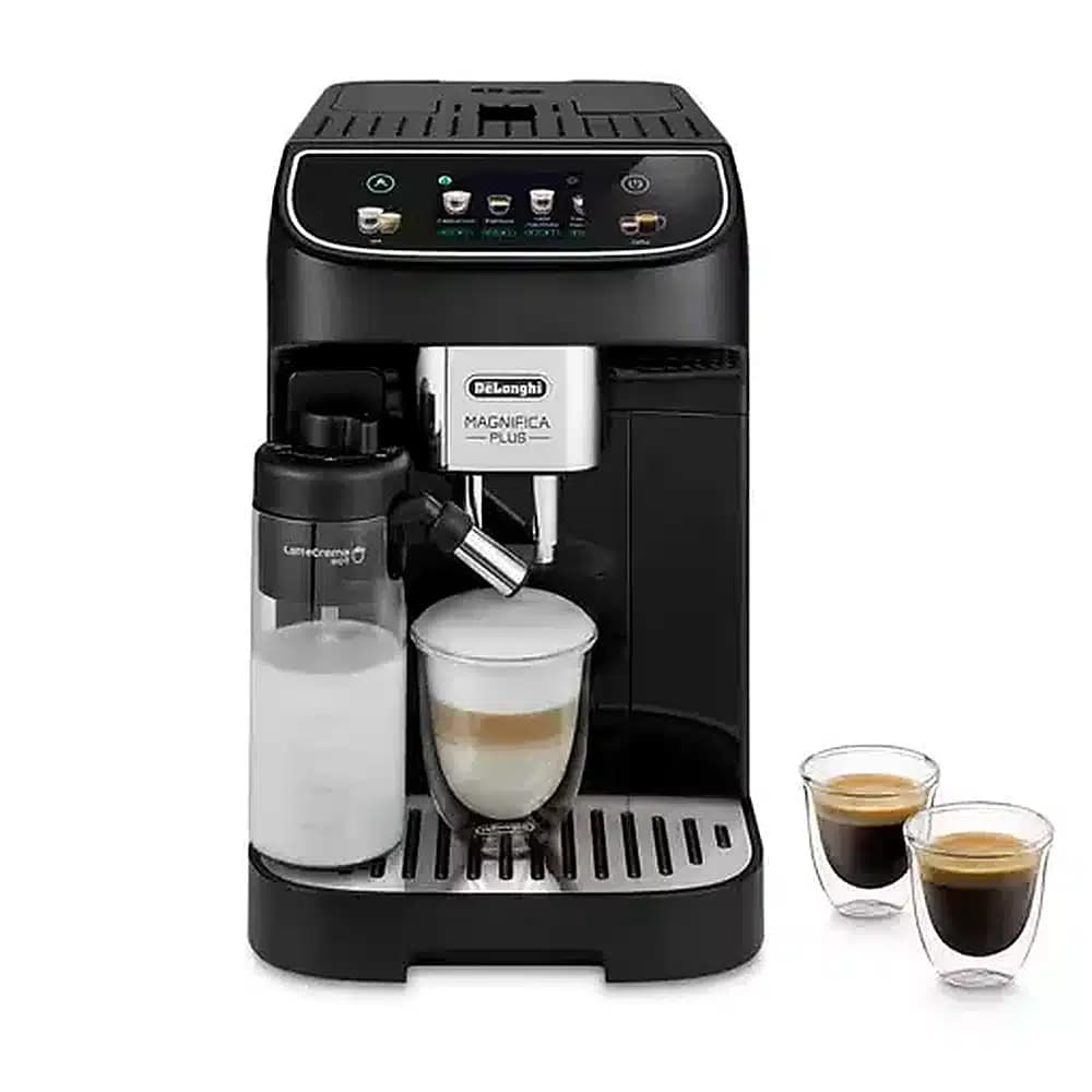 اسپرسو ساز دلونگی اتوماتیک مدل Delongi Magnifica Plus ECAM320.60.B استیل مشکی