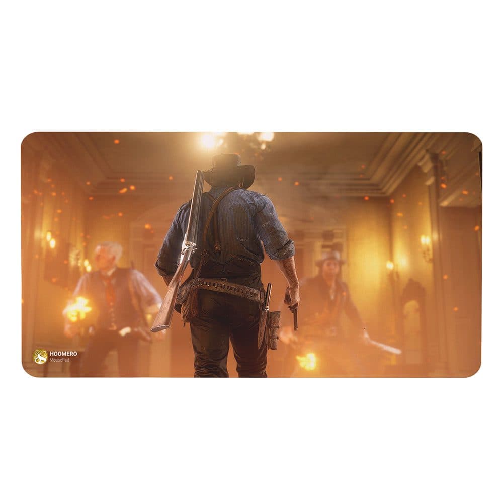 دسک پد هومرو طرح Red Dead Redemption مدل MX2111 سایز 40×75 سانتی‌متر