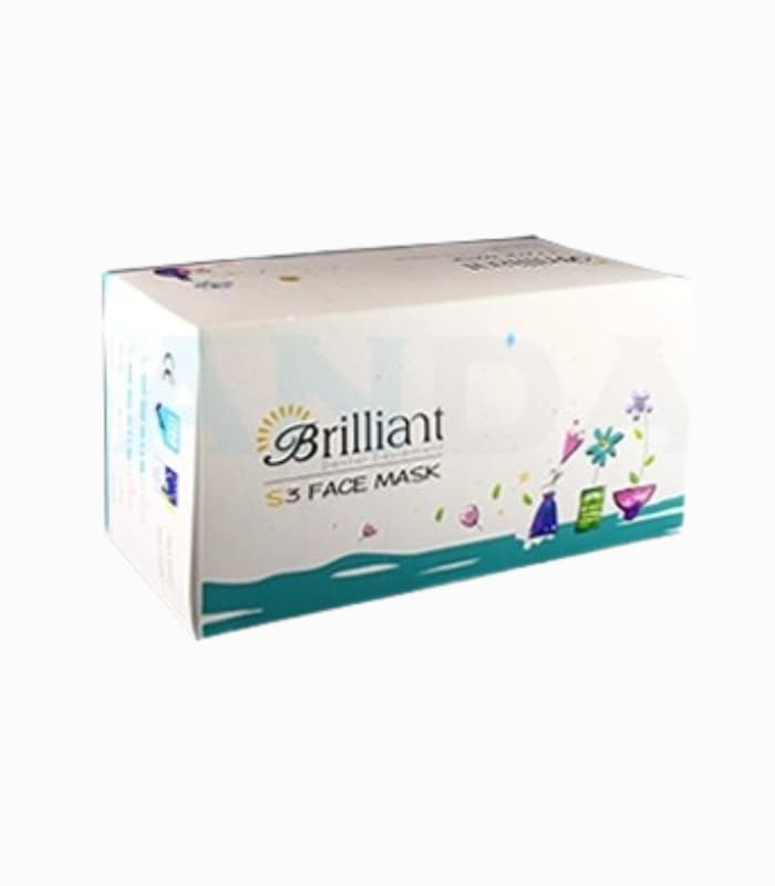 ماسک 3 لایه برلیان – Brilliant Face Mask