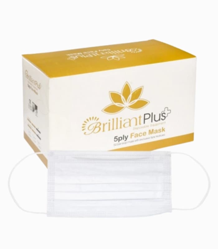 ماسک 5 لایه برلیان – Brilliant Face Mask