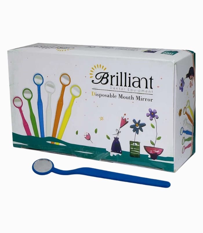 آینه یکبارمصرف 50 عددی برلیان – Brilliant