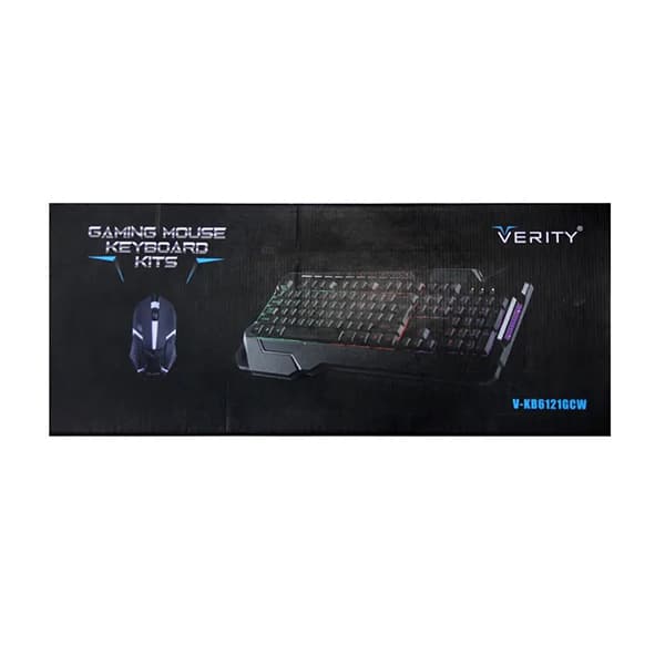 ماوس و کیبورد باسیم گیمینگ VERITY مدل 6121 — تصویر ۳