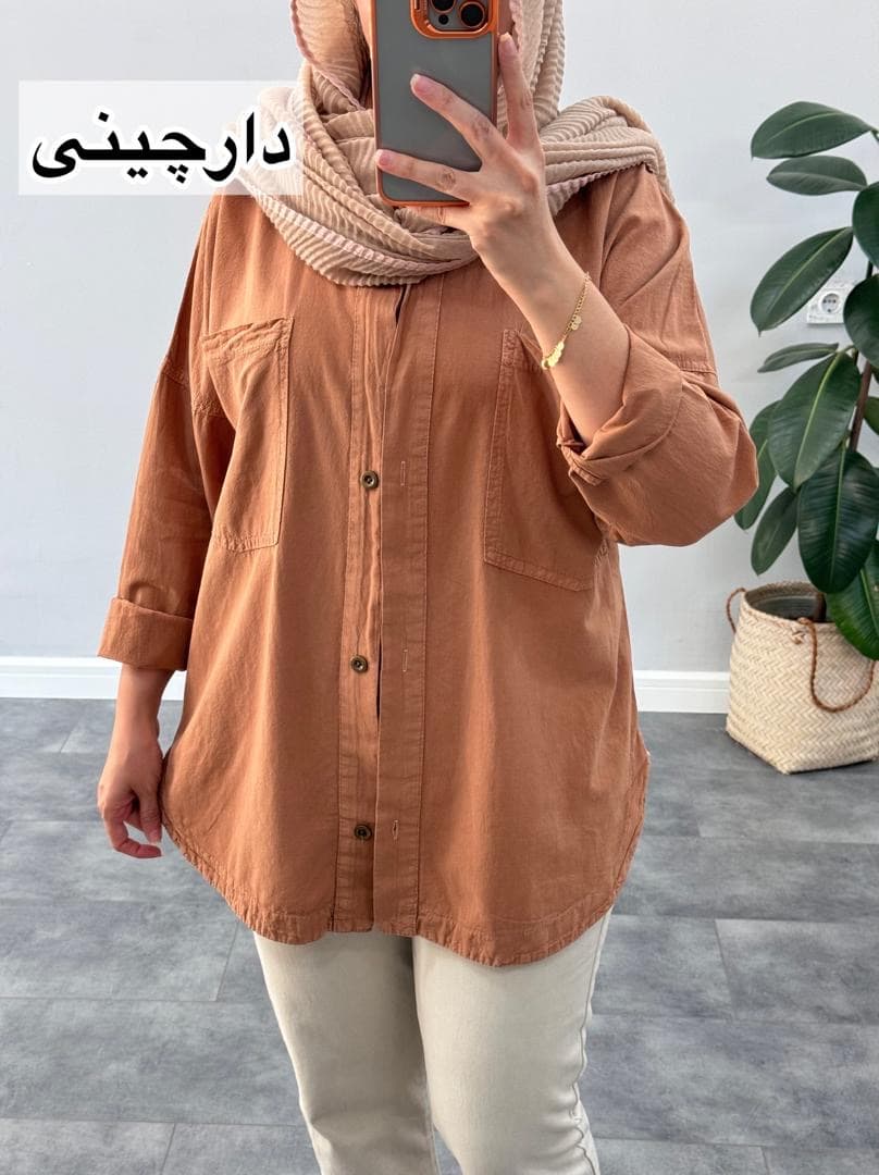 مانتو شومیزی لنین طرح زارا کد ۱۵۷۰ — تصویر ۷
