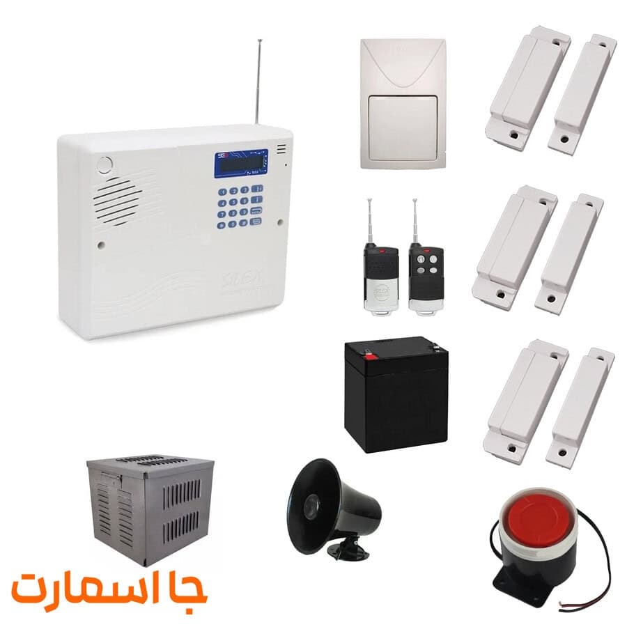 دزدگیر سایلکس مدل SG8 805S کد Futal1 MGN3 سیم‌کارتی