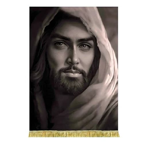 کتیبه مخمل تمثال امام حسین (ع)