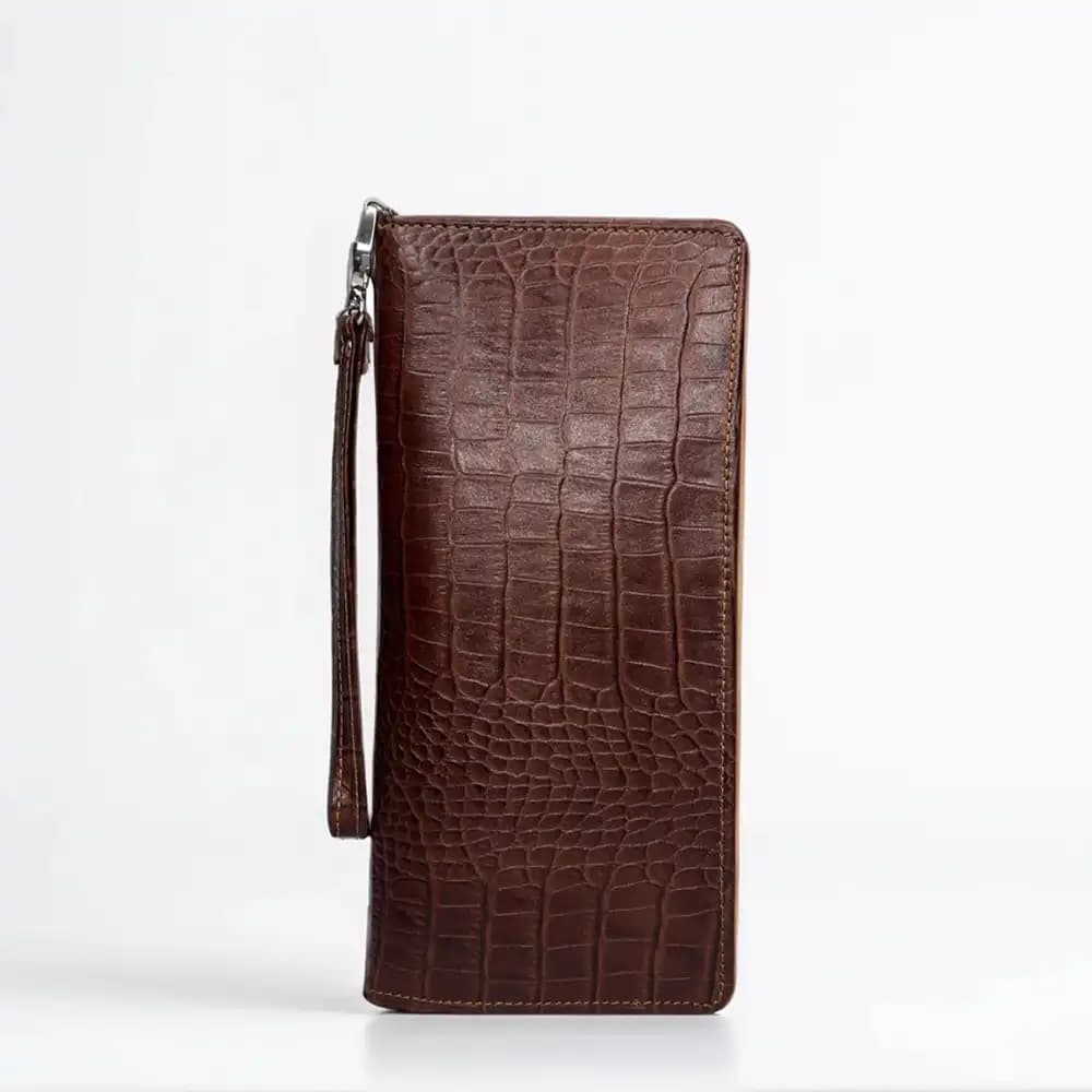 کیف چرمی مدارک اسپرت مدل دسته چکی فایلر