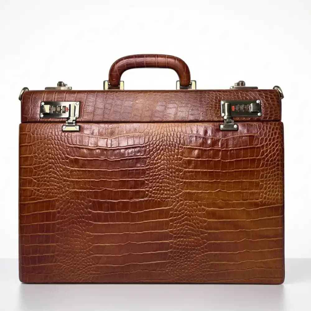 کیف چرمی اداری مردانه سامسونیت مدل پریستژ