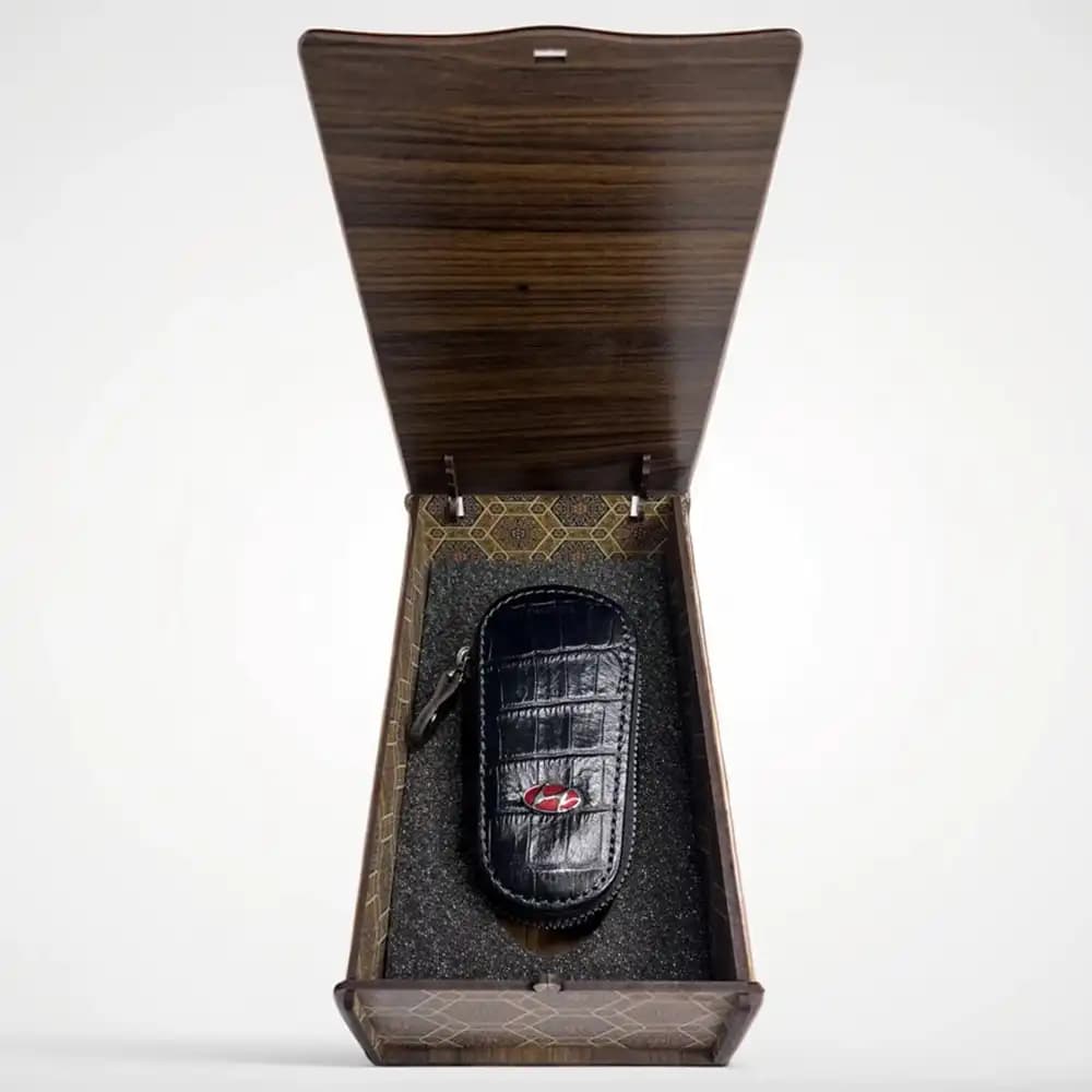 جای سوئیچ چرمی خودروی هیوندایی – Hyundai Key Holder