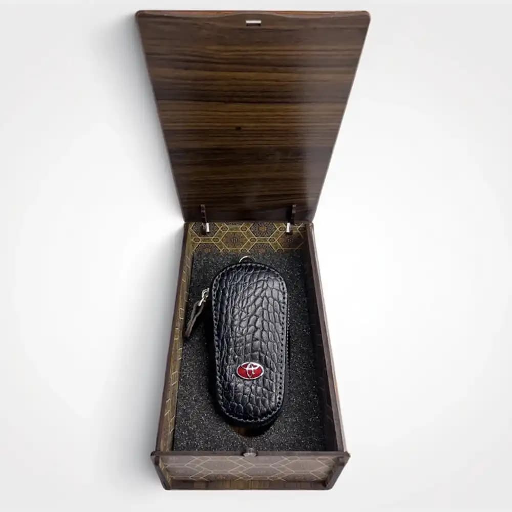 جای سوئیچ چرمی خودروی تویوتا – Toyota Key Holder