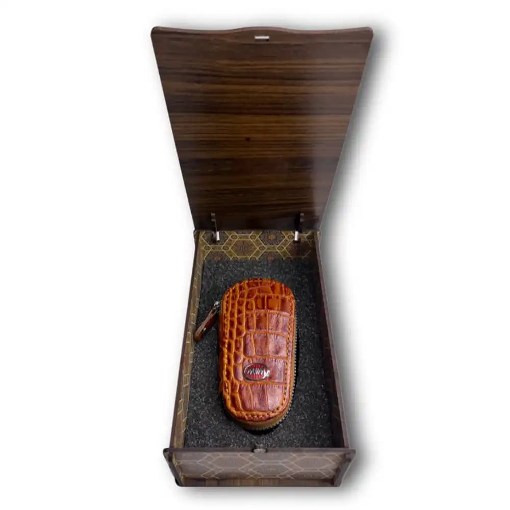 جای سوئیچ چرمی خودروی ام وی ام – MVM Key Holder