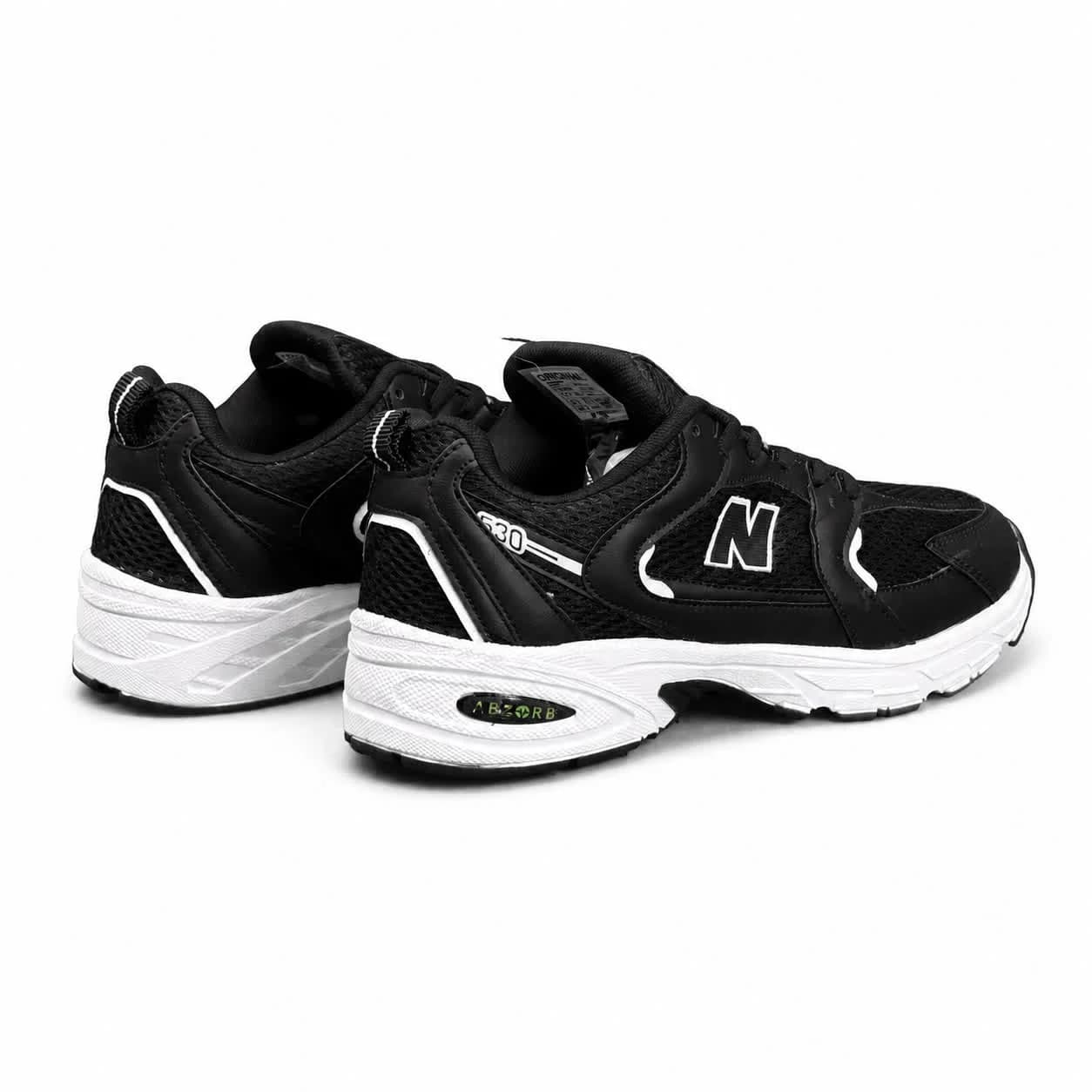 کفش کتونی مردانه مدل نیوبالانس530 مشکی تمام New BALANCE530 — تصویر ۵