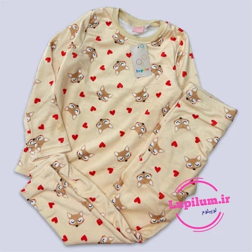 ست حوله ای بچگانه لیمویی روباه