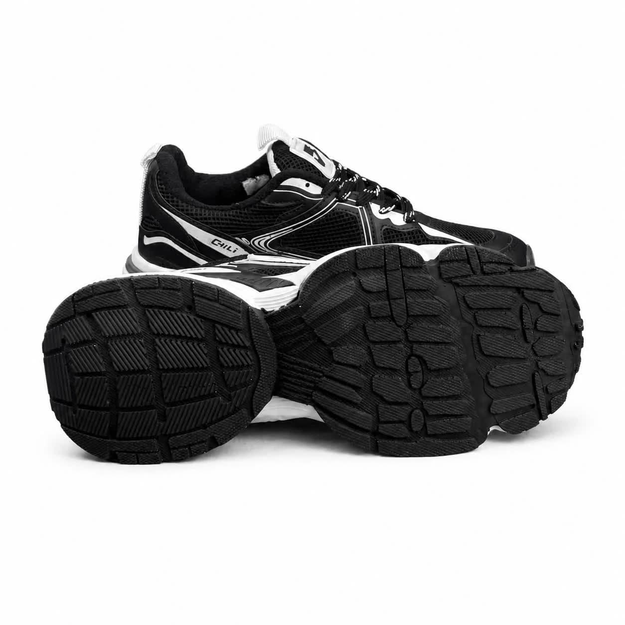 کفش کتانی مردانه مدل رانینگ نایکی چیلی مشکی NIKE — تصویر ۴