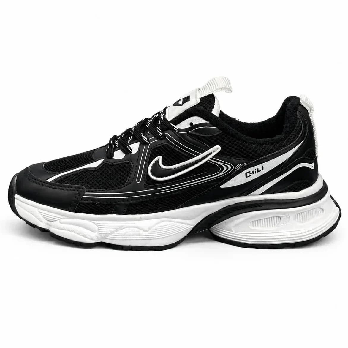 کفش کتانی مردانه مدل رانینگ نایکی چیلی مشکی NIKE