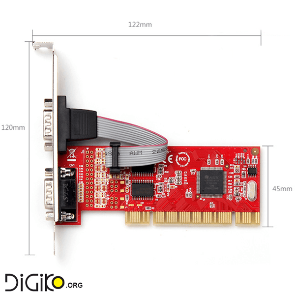 کارت سریال PCI یونیتک — تصویر ۳