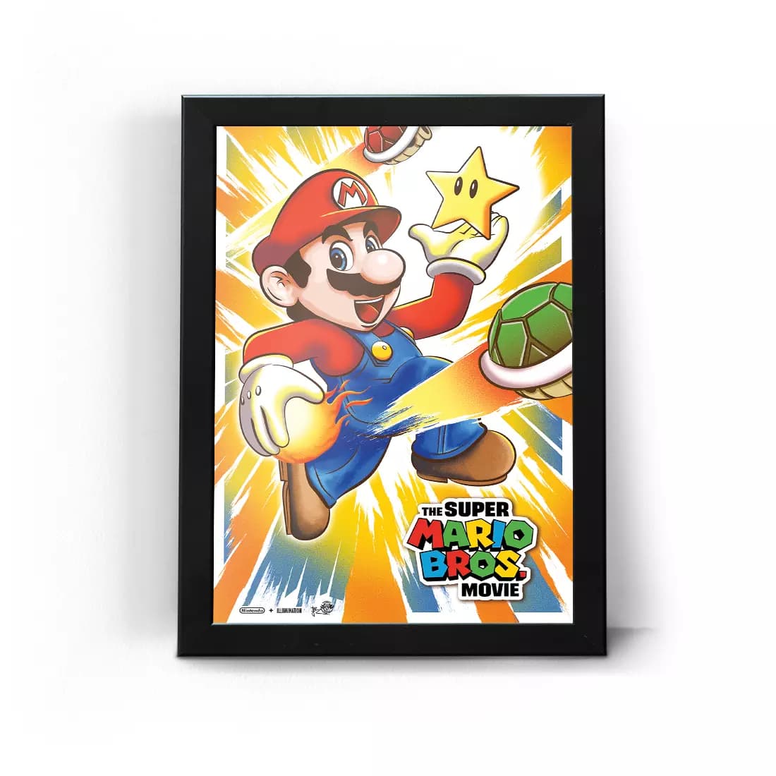 تابلو قاب سوپر ماریو طرح 9 Super Mario