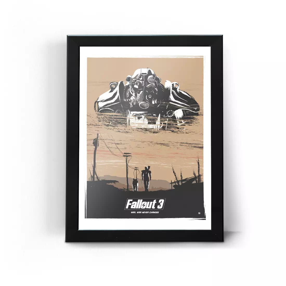 تابلو قاب فال اوت Fallout