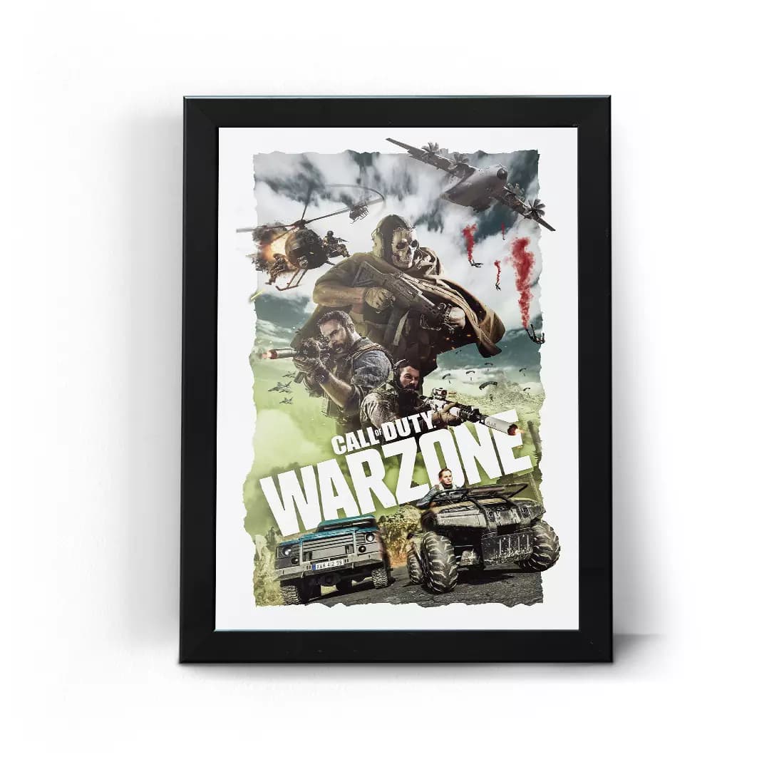 تابلو قاب کالاف دیوتی وارزون Call Of Duty Warzone