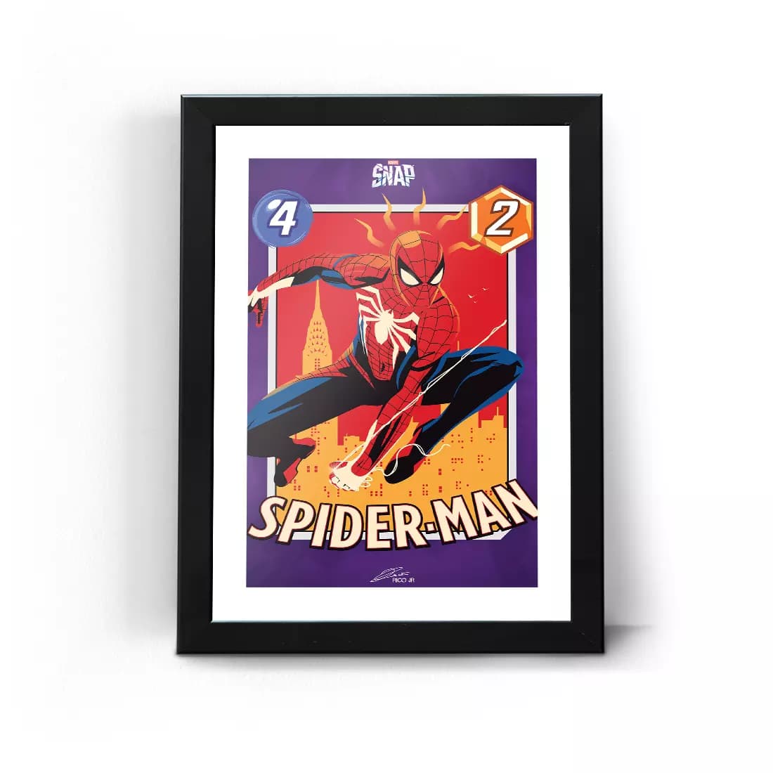 تابلو قاب اسپایدر من Spider-Man
