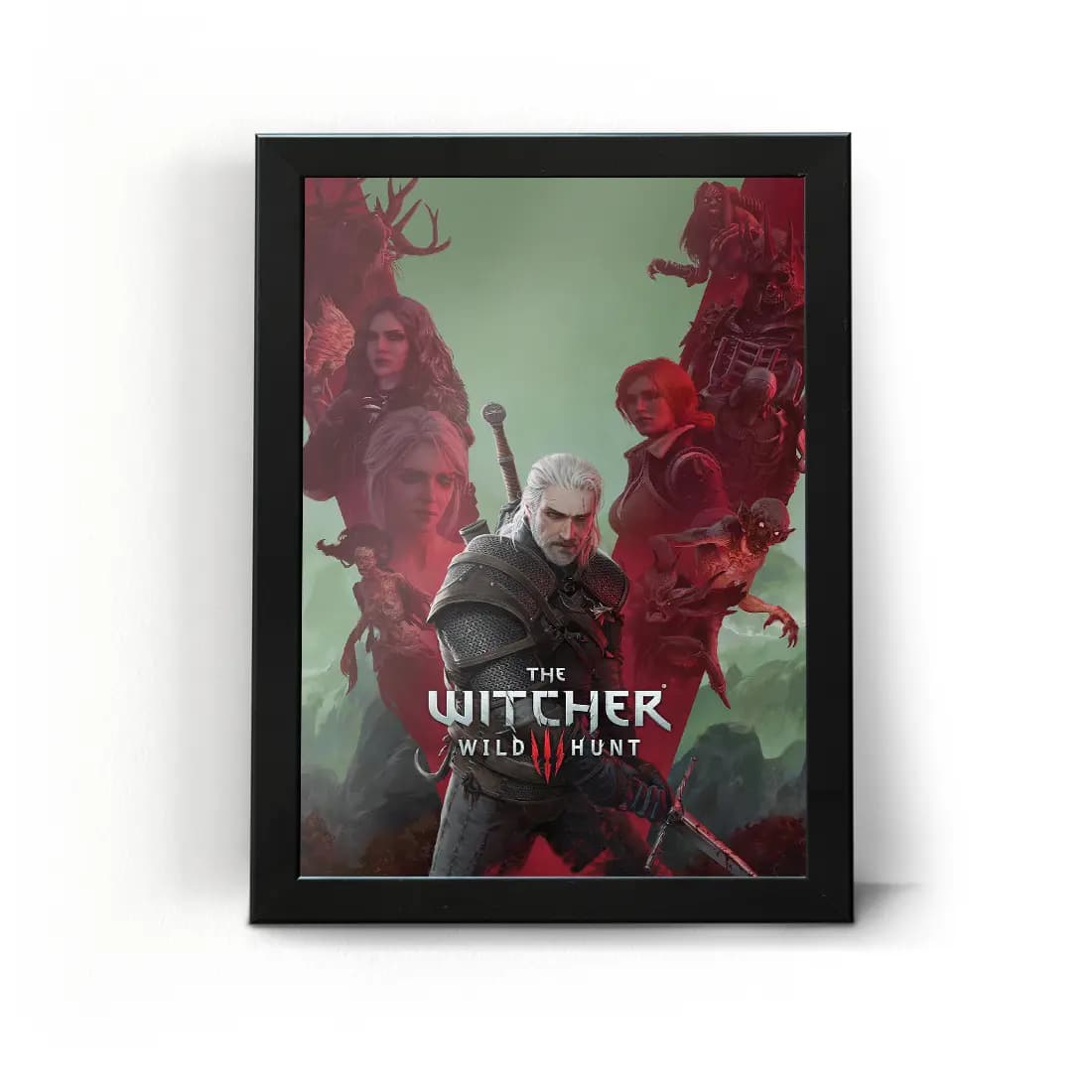 تابلو قاب ویچر The Witcher طرح 24