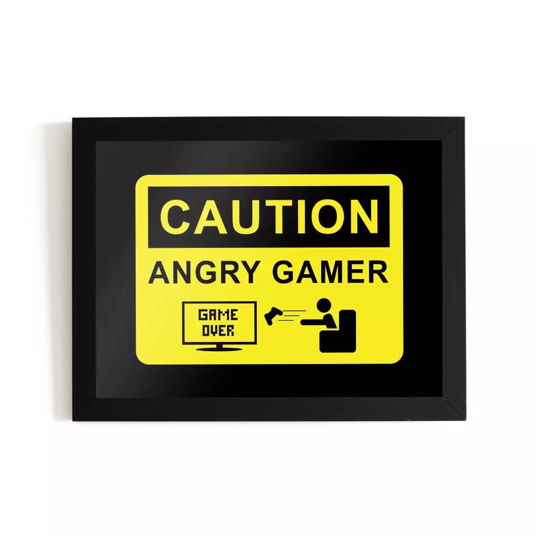 تابلو قاب گیمر عصبانی Angry Gamer