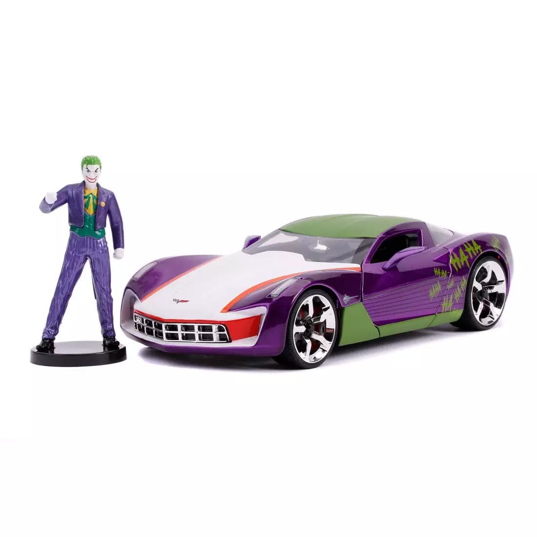 ماکت ماشین فلزی جادا Chevrolet Corvette طرح جوکر