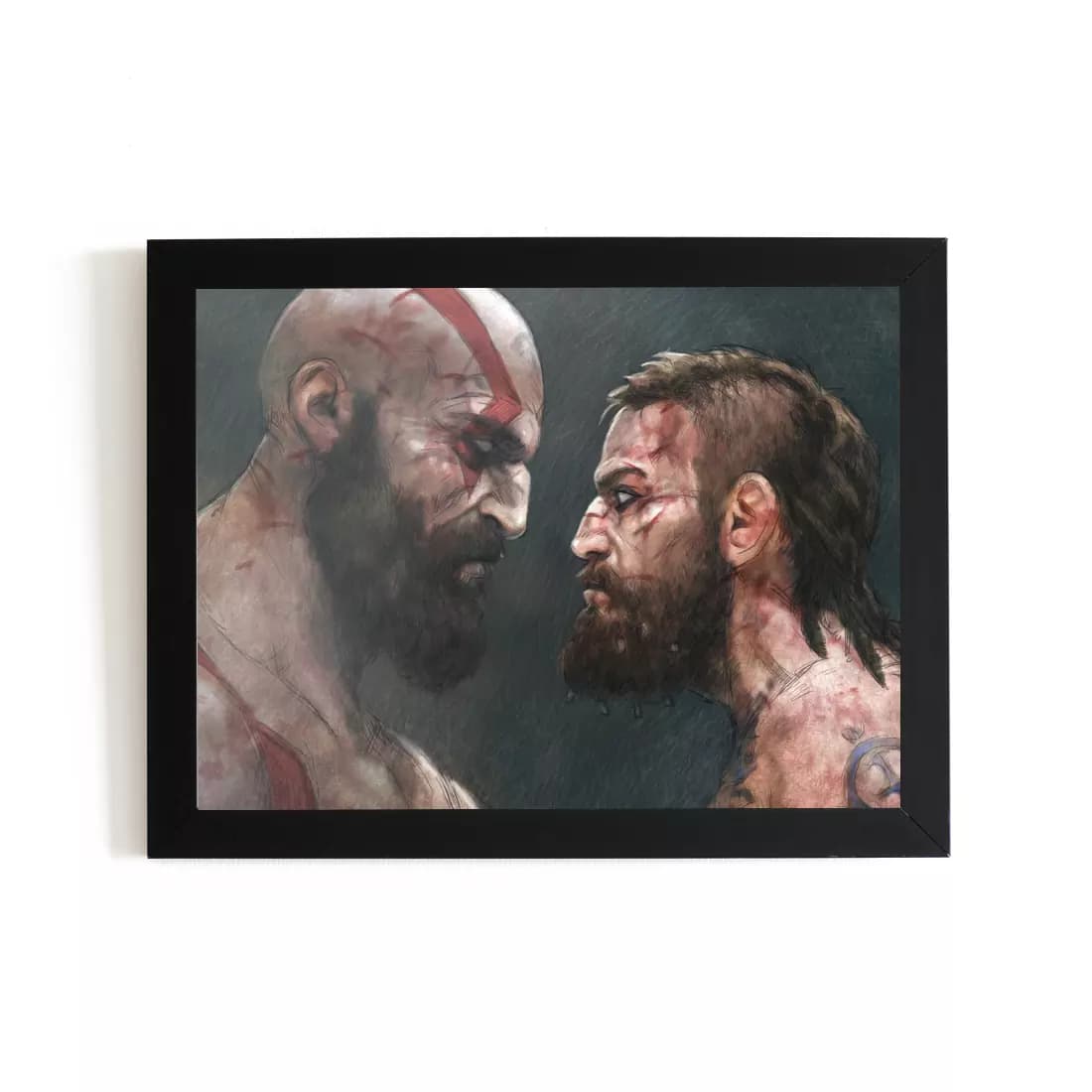تابلو قاب خدای جنگ God of War طرح 17