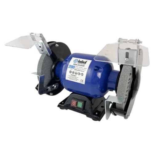 سنگ سنباده رومیزی 200 میلیمتری میکا مدل BG200 قدرت 350 وات