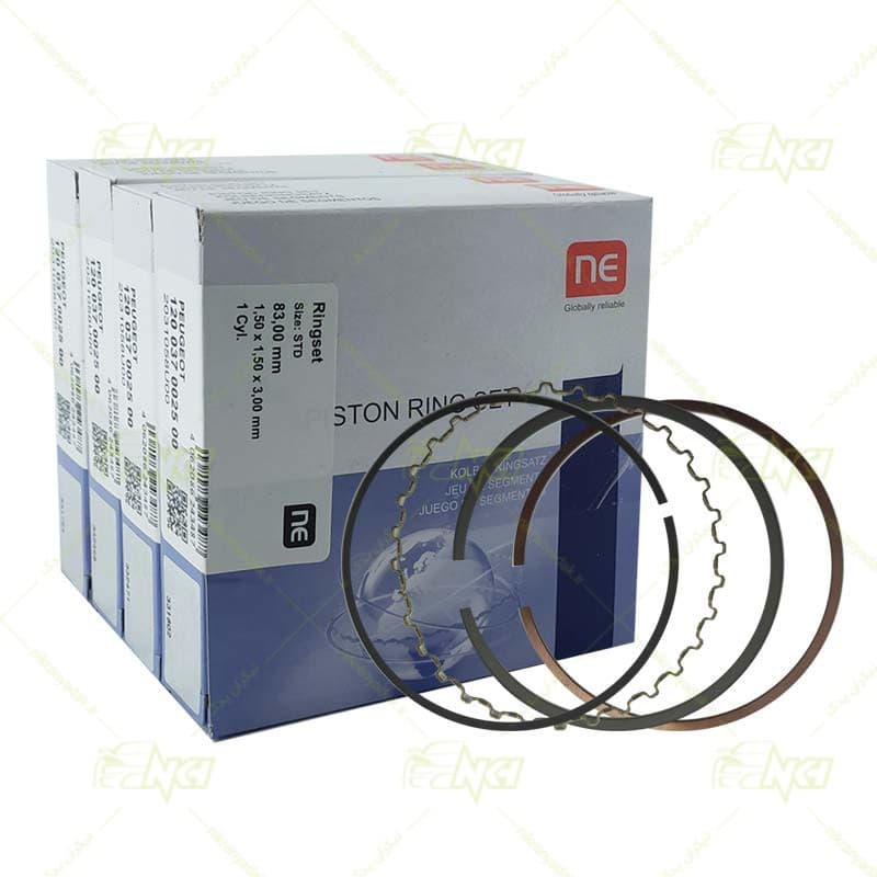 رینگ موتور زانتیا سایز 86.25 تعمیر اول ان ای NE آلمان اصلی با لیبل اصالت کالا — تصویر ۲