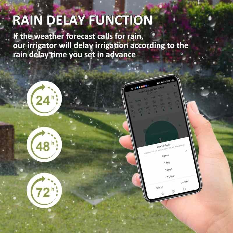 تایمر آبپاش بلوتوثی FRANKEVER — تصویر ۷