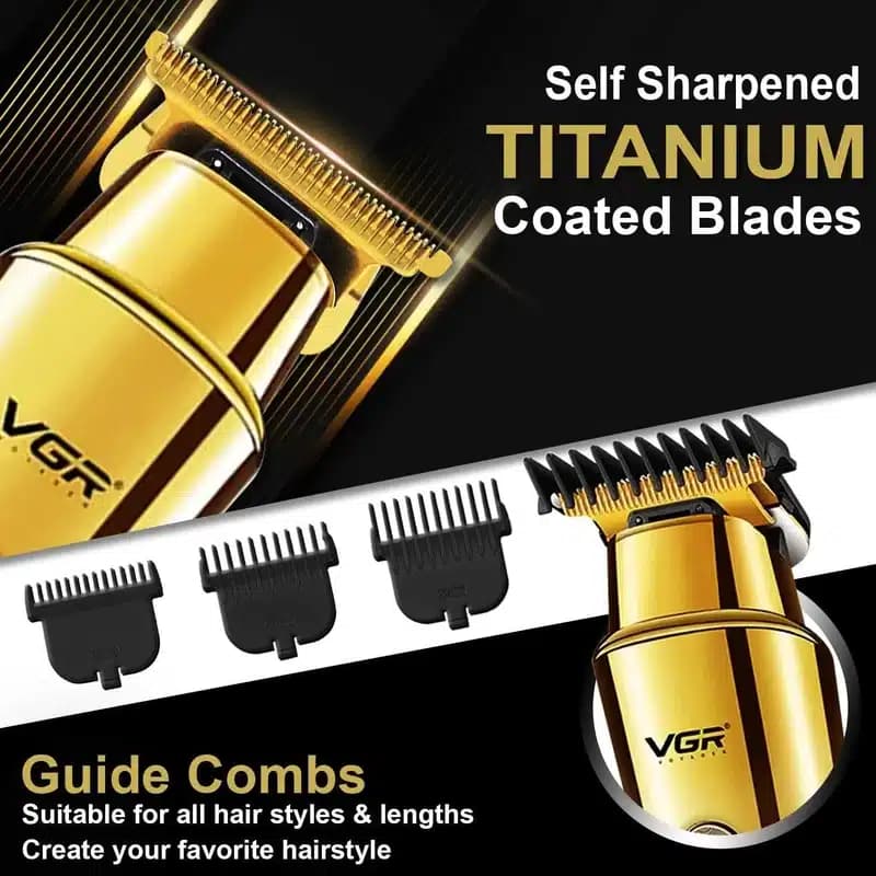 ماشین اصلاح موی سر و صورت وی جی آر مدل V-947 — تصویر ۸