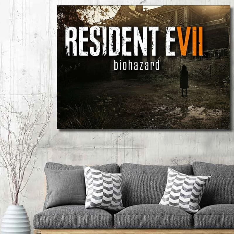تابلو شاسی گالری استاربوی طرح Resident Evil مدل بازی 01
