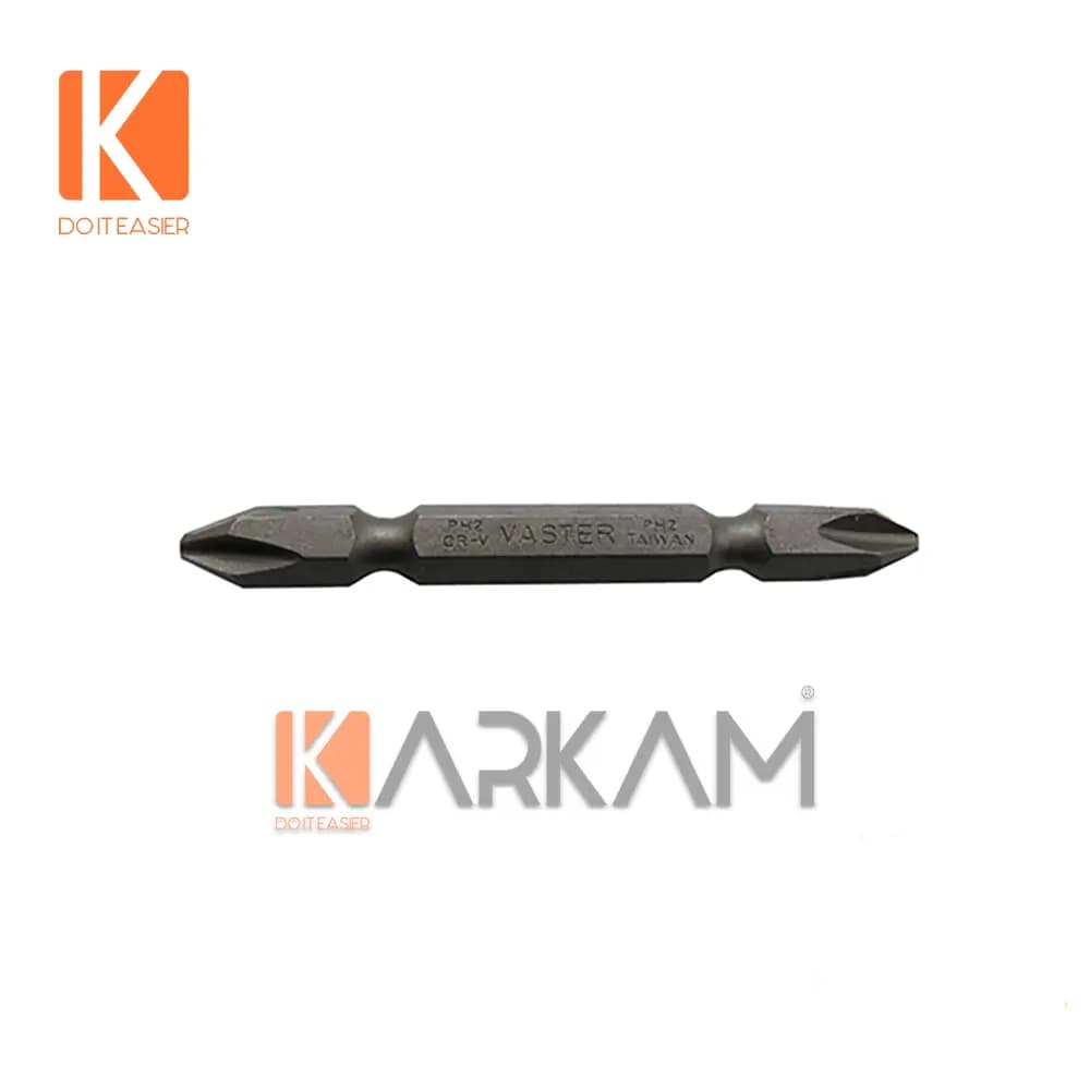 نوک پیچگوشتی دو سر چهارسو 65 میلیمتر VASTER مدل VB002