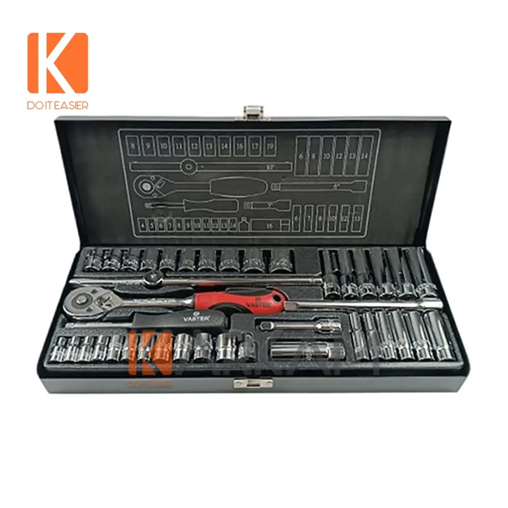 جعبه بکس 40 پارچه کوتاه و بلند VASTER مدل VA-3040