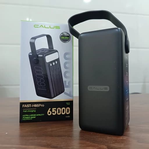 پاوربانک فست شارژ 65000 کالوس مدل fast-H65 pro