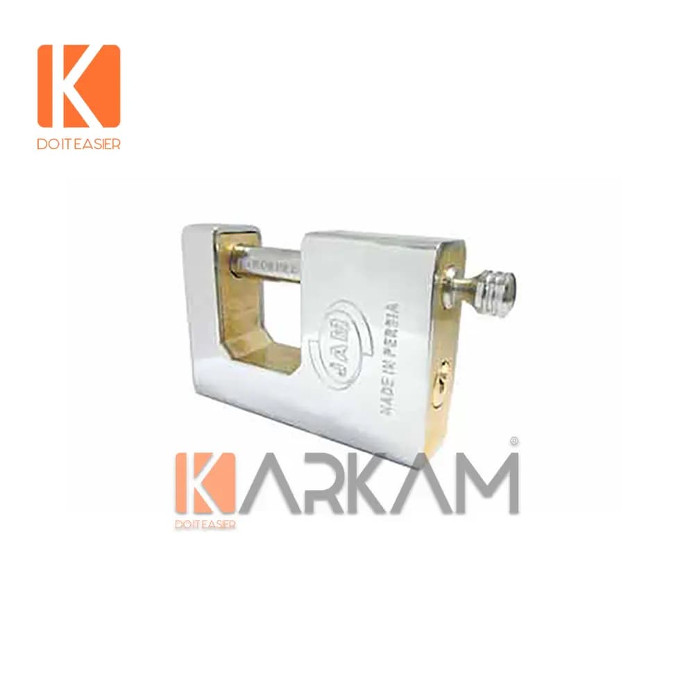 جام قفل کتابی 950 روکشدار کلید شیاردار یکطرفه