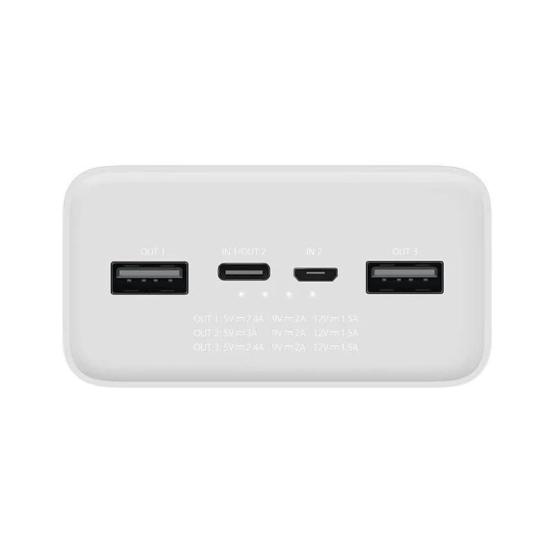 پاوربانک 30000 میلی‌آمپرساعت شیائومی مدل Xiaomi 18W Power Bank PB3018ZM — تصویر ۸