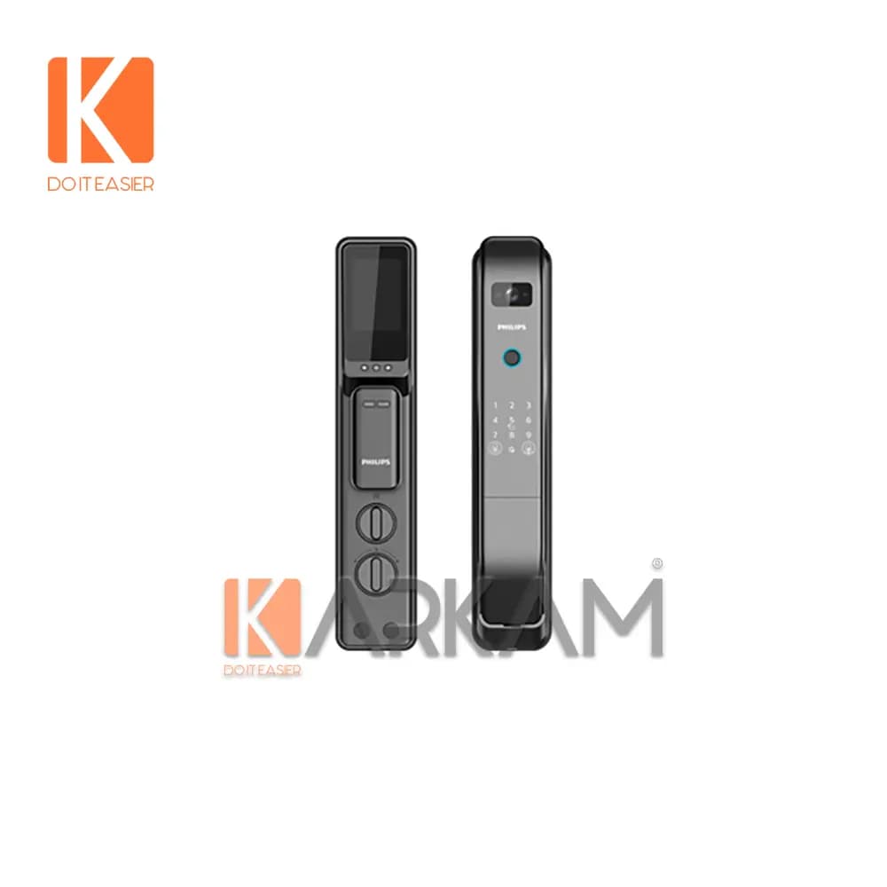 دستگیره فلیپس الکترونیکی مشکی HTN مدل DDL303VP-5HWS
