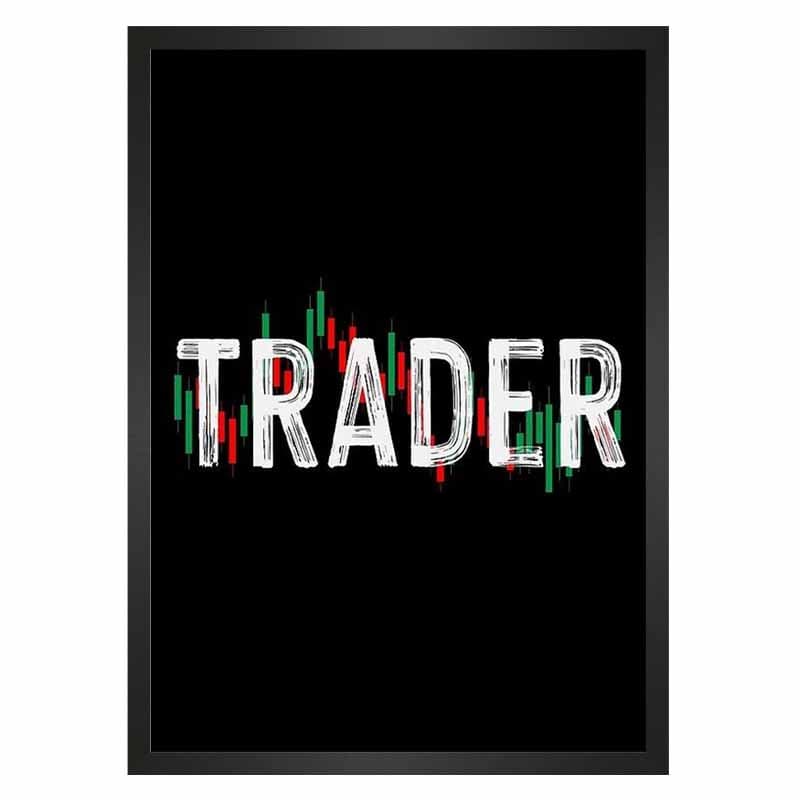 تابلو نوشته تریدر trader