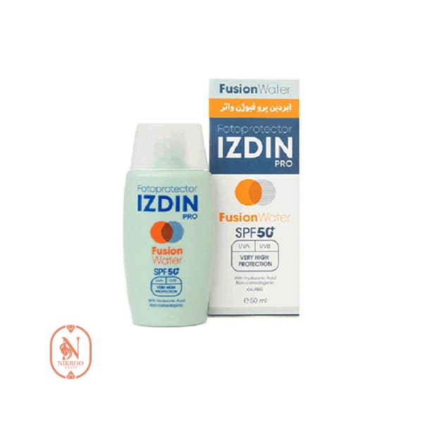 کرم ضد آفتاب فیوژن واتر SPF50 ایزدین پرو — تصویر ۵