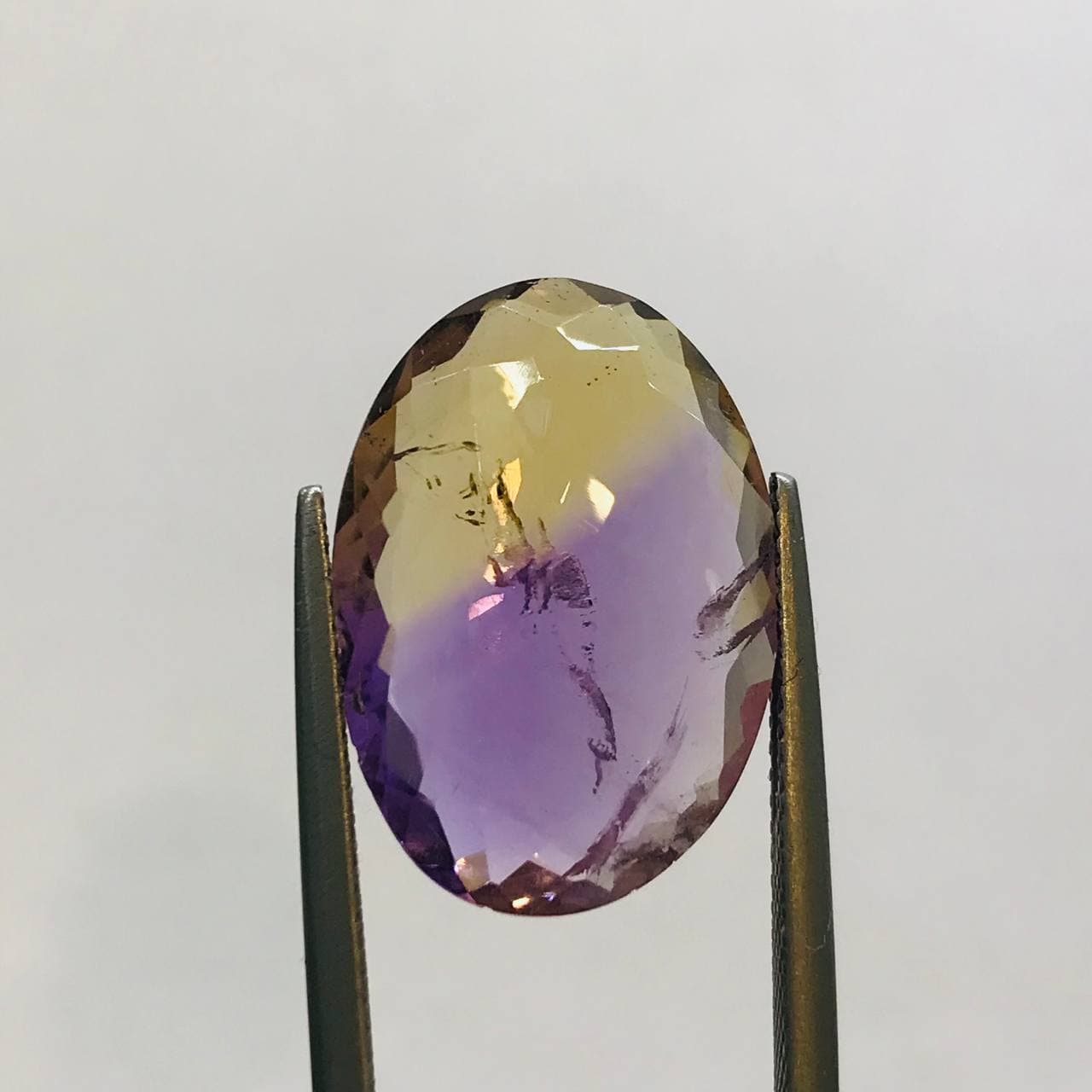 نگین آمترین اصل سایز 20*15 تراش اوال — تصویر ۴