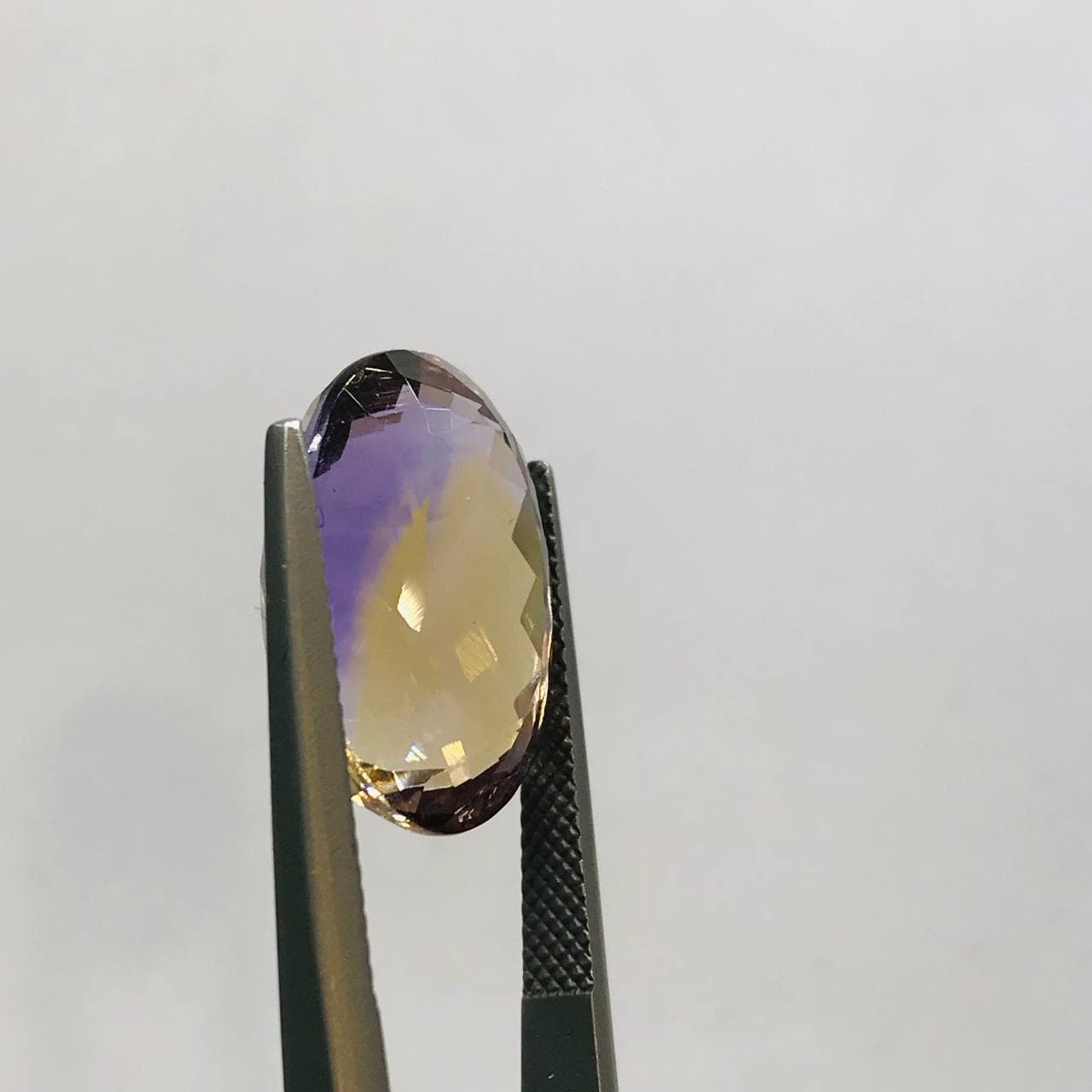 نگین آمترین اصل سایز 18*13 تراش اوال — تصویر ۳