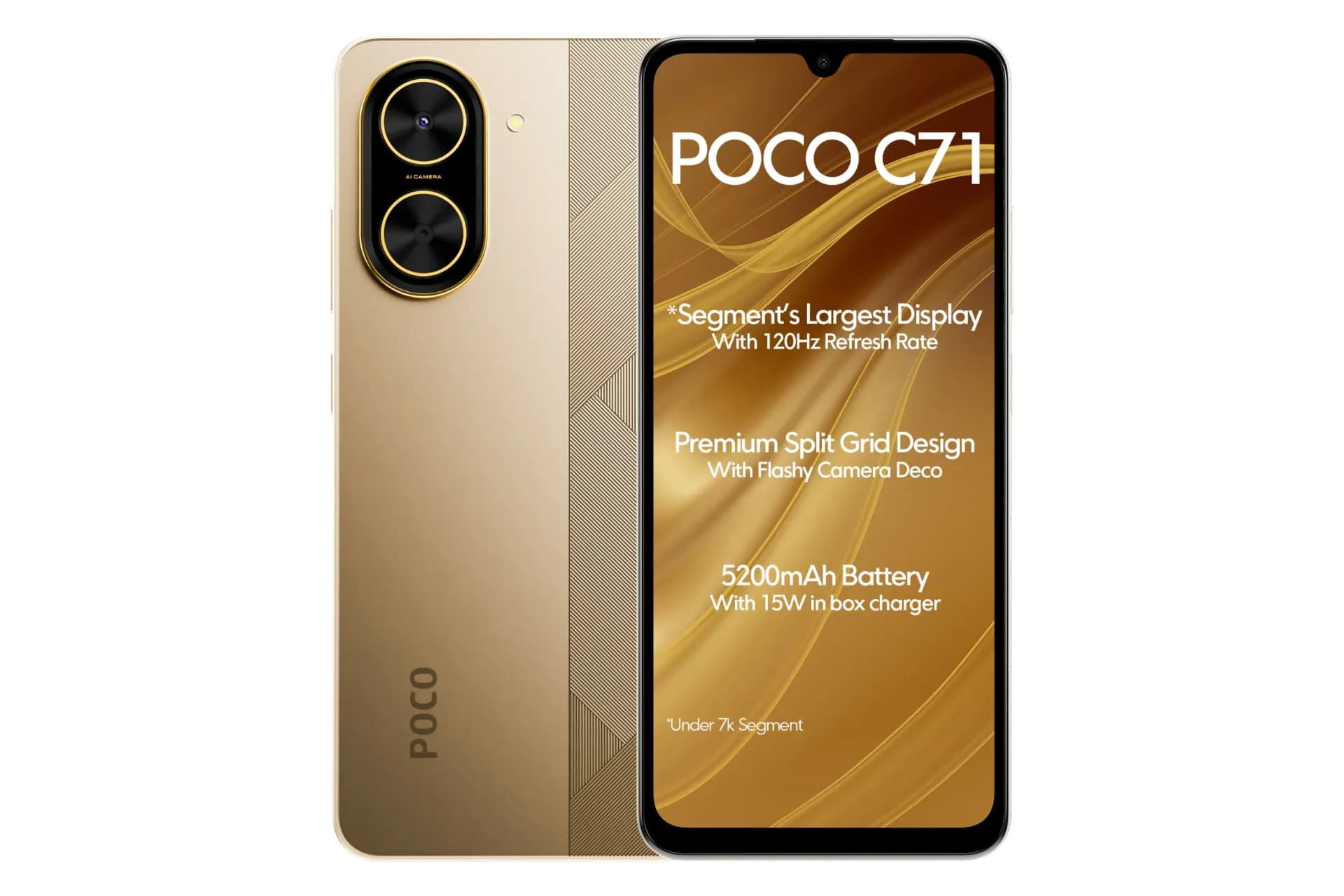 پوکو C71 با حافظه 128 و رم 4 گیگابایت | بهترین قیمت Poco C71 در چیتاتل — تصویر ۴