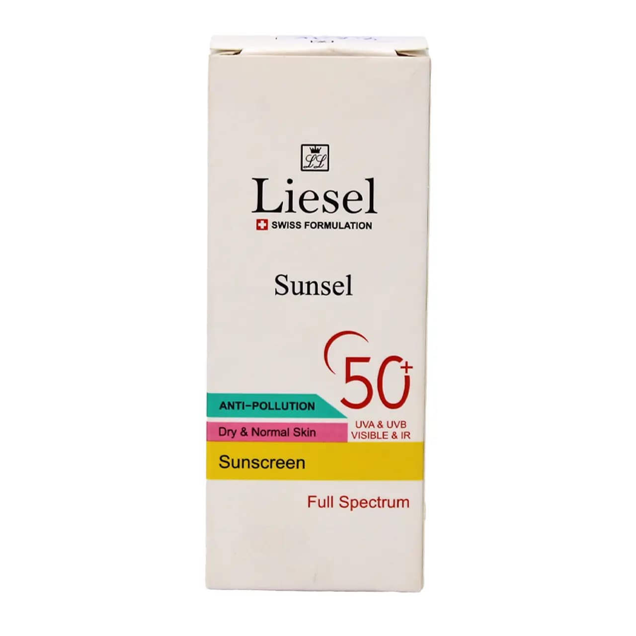 ضد آفتاب سانسل پوست خشک و نرمال +SPF50 لایسل