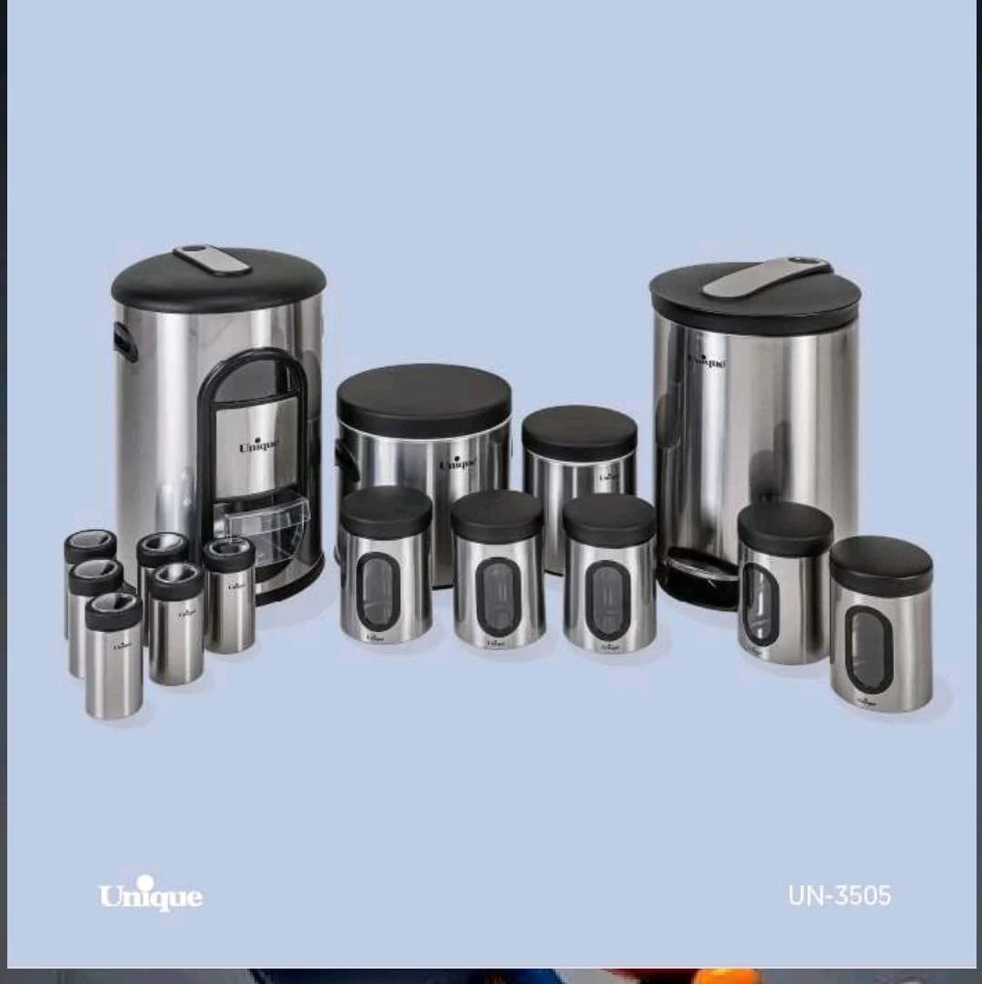 سرویس 14پارچه استیل یونیک کد UN-3505