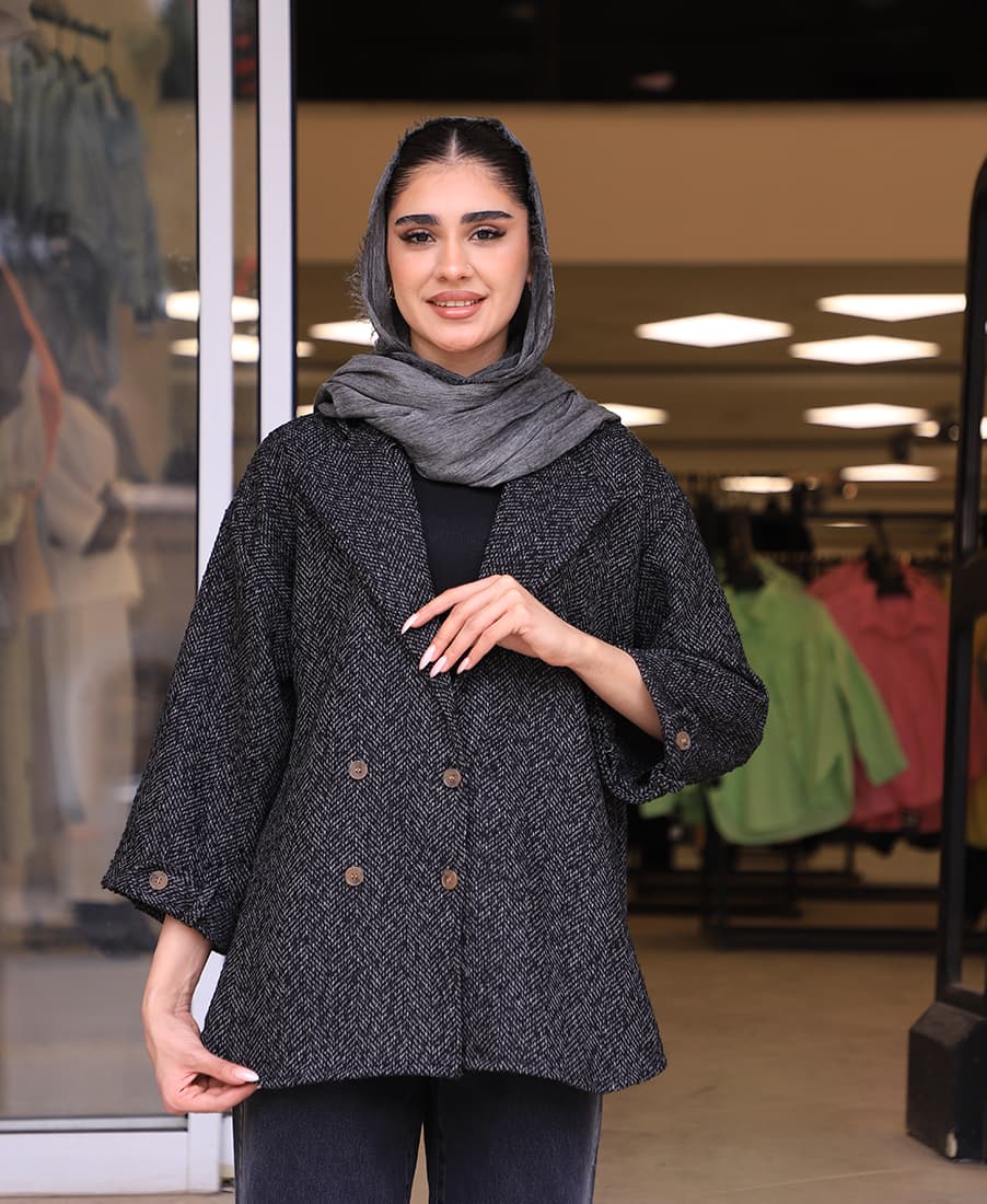 مانتو | مدل آستین پاگن دار کد 1136 – کد4