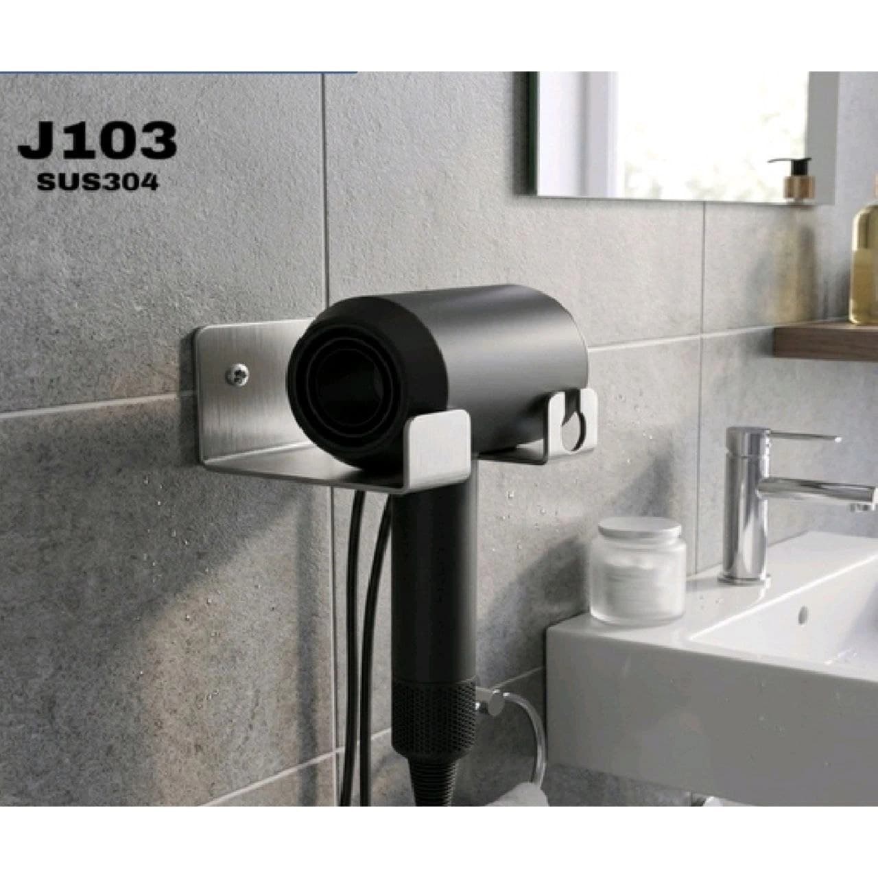 شلف کاربردی استیل پیک peak رنگ کروم کد J103