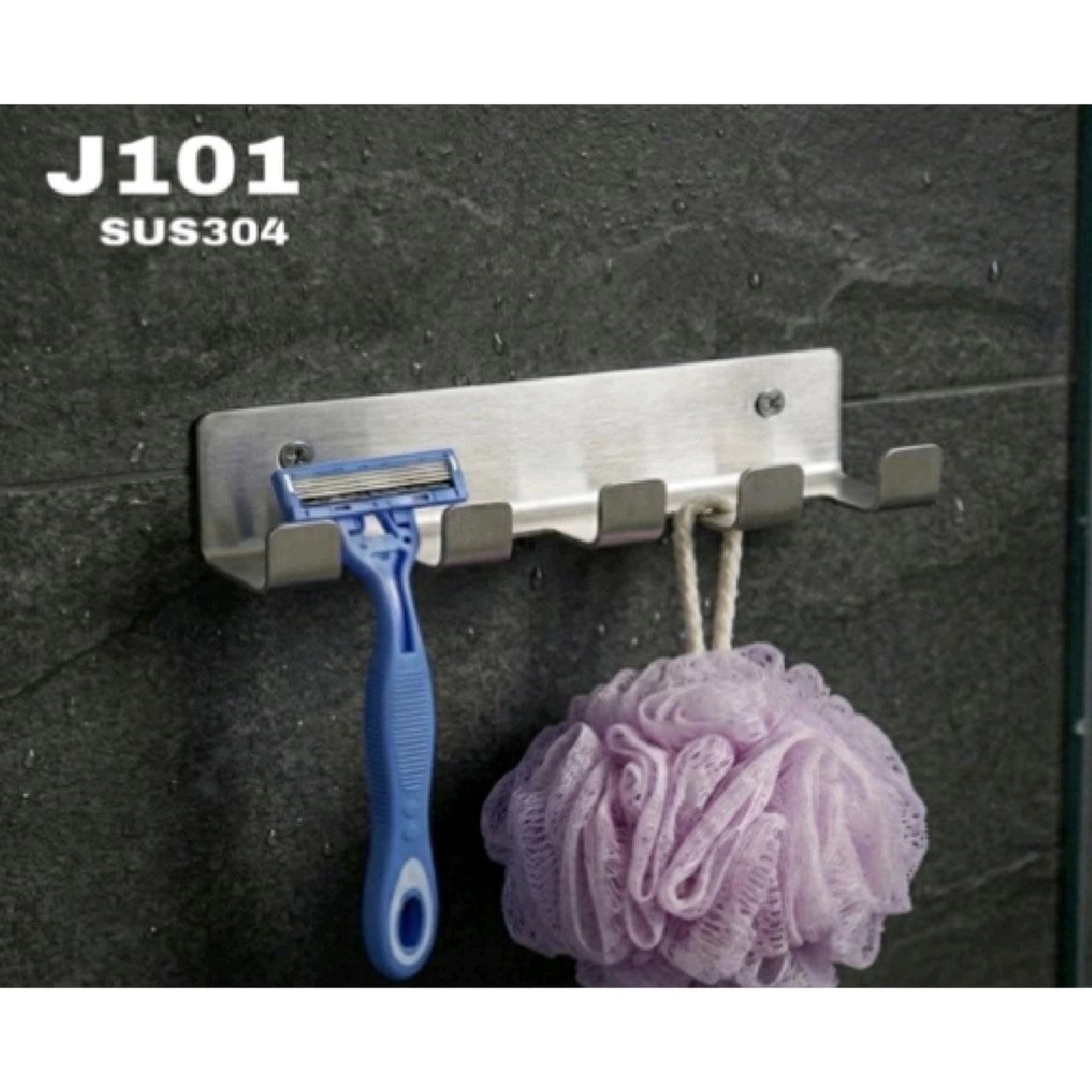 شلف کاربردی استیل پیک peak رنگ کروم کد J101