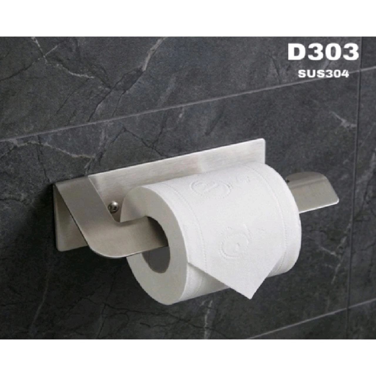 شلف دستمال استیل پیک peak رنگ کروم کد D303