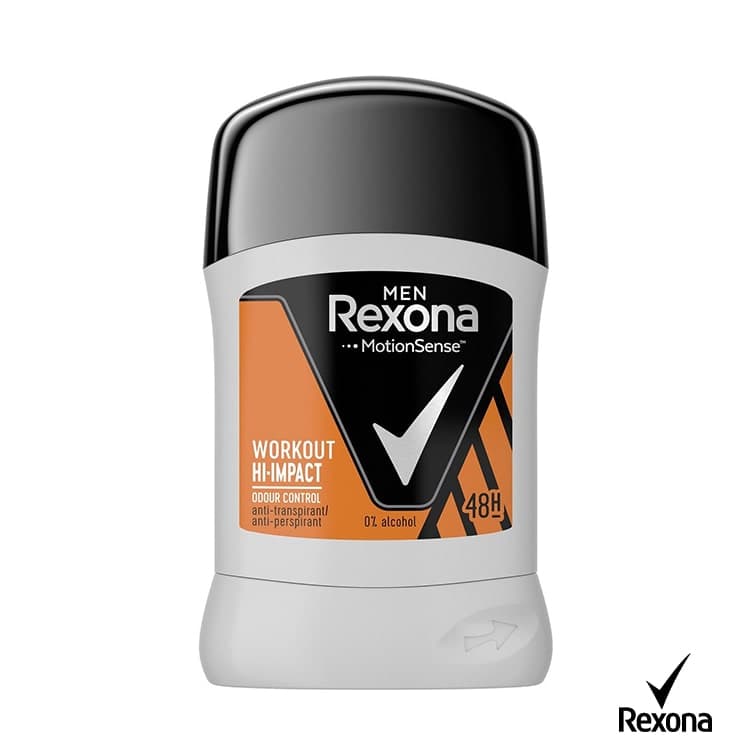مام استیک رکسونا ضد تعریق نارنجی مردانه rexona men adventure 48h — تصویر ۴
